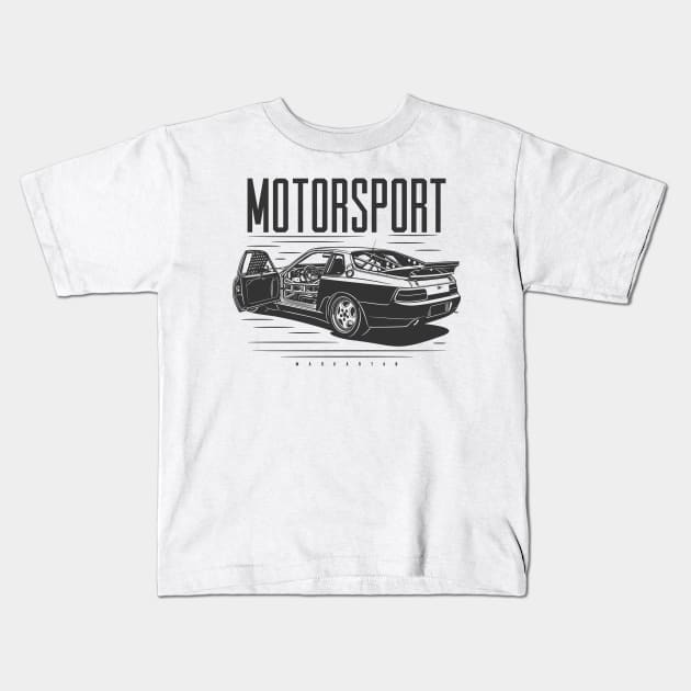 968 turbo rs Kids T-Shirt by Markaryan